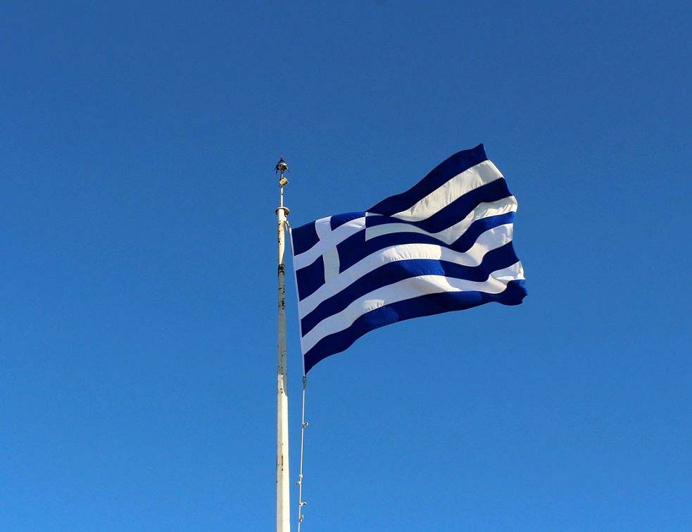 Grcka zastava, Grcka, PIXA